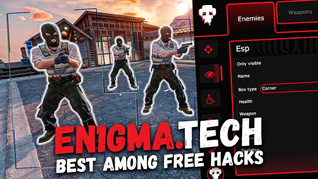 🧱 БЕСПЛАТНЫЙ НЕОБНАРУЖЕННЫЙ ЧИТ ДЛЯ CS 2 - EN1GMA.TECH БЕЗ СБЕГОВ / ОБНОВЛЕННЫЕ ХАКИ CS2 2025 / З...