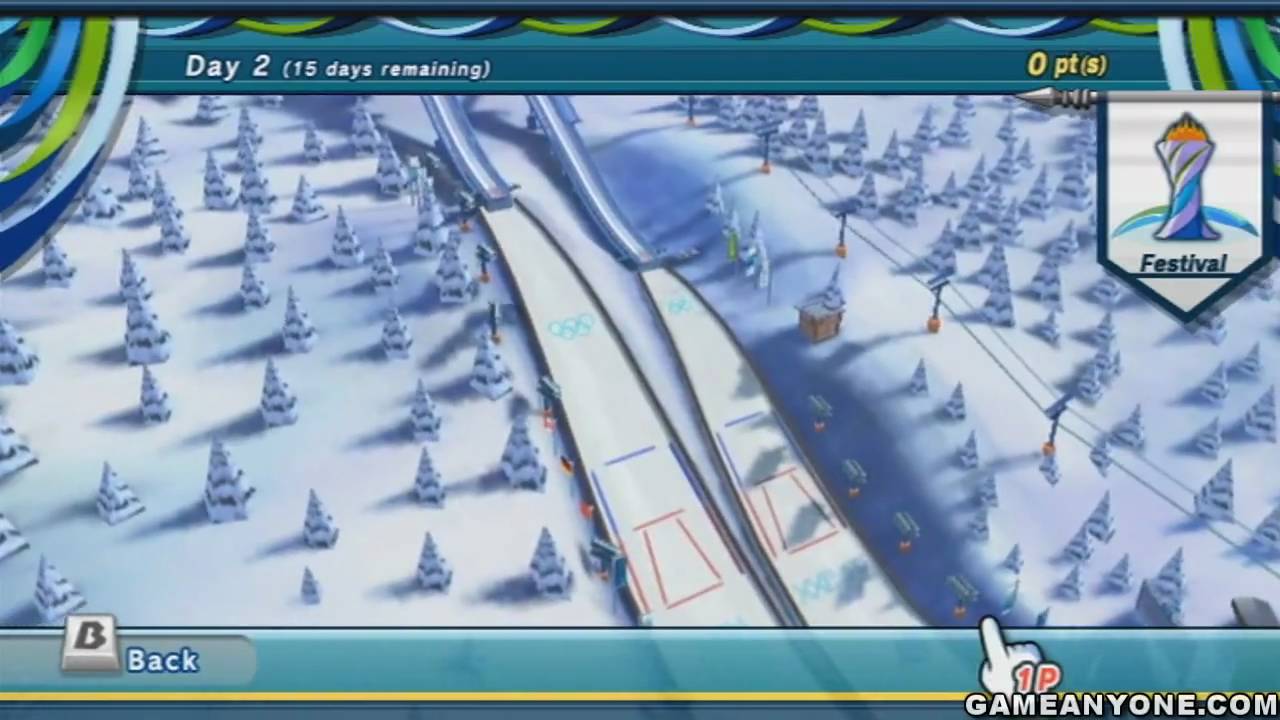 Mario and Sonic at the Olympic Winter Games - [Festival - HD] - Part 02 - [Day 1 - Day 2]