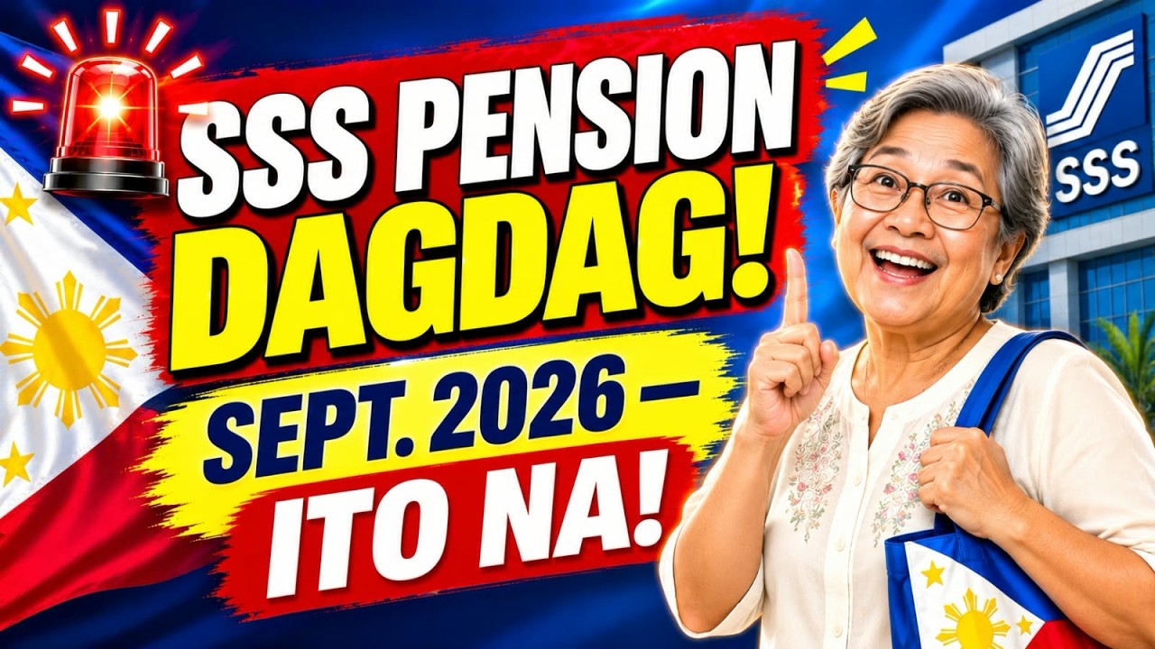 🚨 SSS PENSION SEPTEMBER 2026 &mdash; 2nd Cut-Off Release at Dagdag-Pensyon, Ito Na!