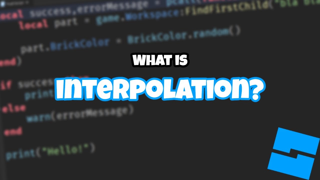 What is String Interpolation? (Roblox) - Advanced Scripting 6