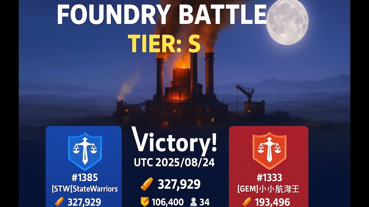 FOUNDRY SAMADU DOMINATING 1333 [GEM] 🏆 11.5M POINTS 🔥 화이트 서바이벌 아르마공장 격투 المسبك ضد #whiteoutsurvival