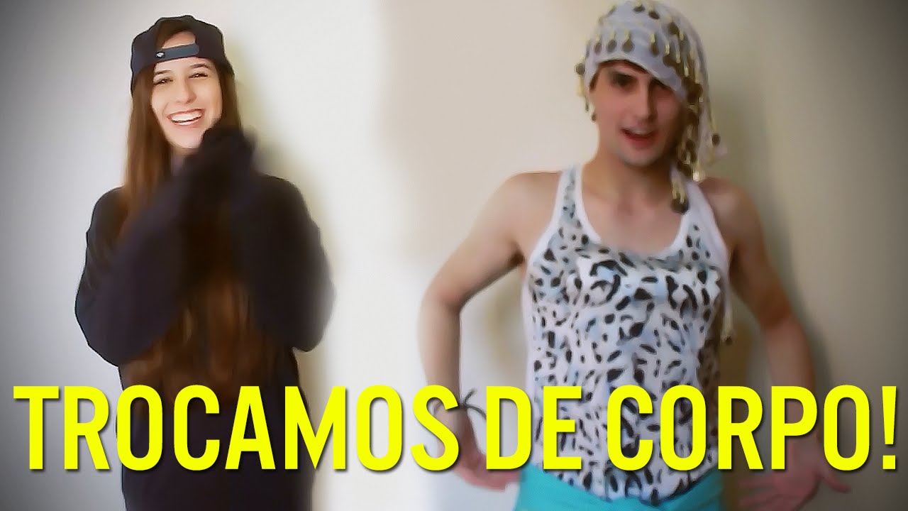 EU E HELENA TROCAMOS DE CORPO! DIA DOS NAMORADOS!
