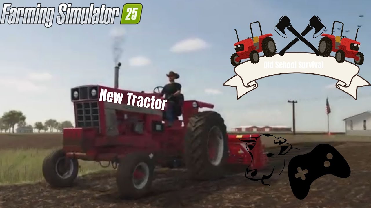 I got a new Tractor already!?!? (fs25 Survival farm)