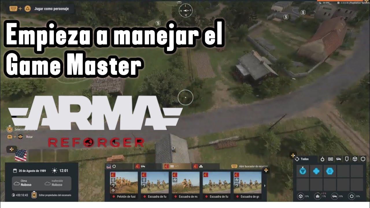DOMINA el campo de batalla con el Game Máster de Arma Reforger, conceptos básicos para comenzar. 