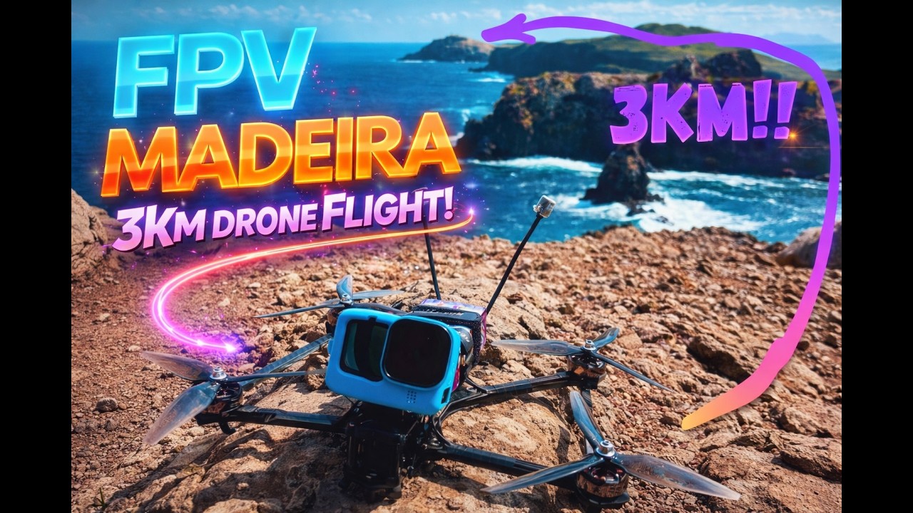 FPV Flight to Farol da Ponta de São Lourenço | Madeira in 4K