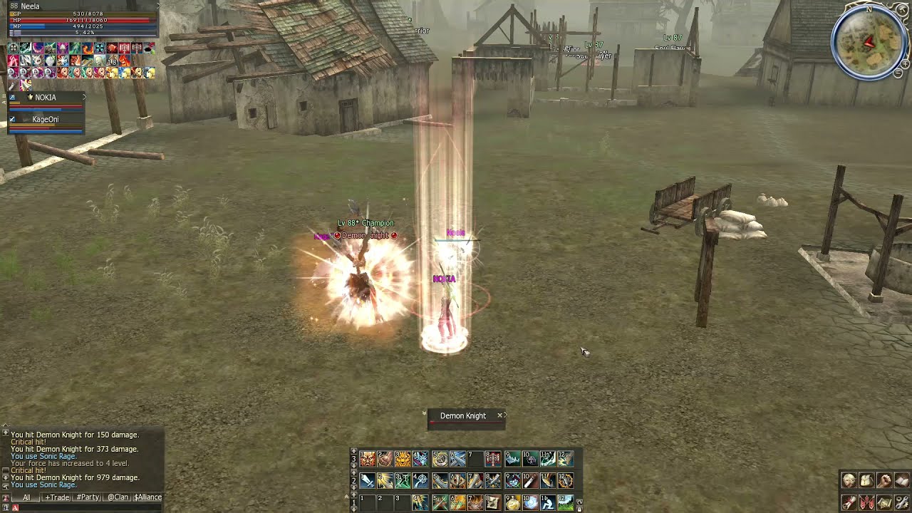 L2Pride Gladi PvP Ruins vs Idiots