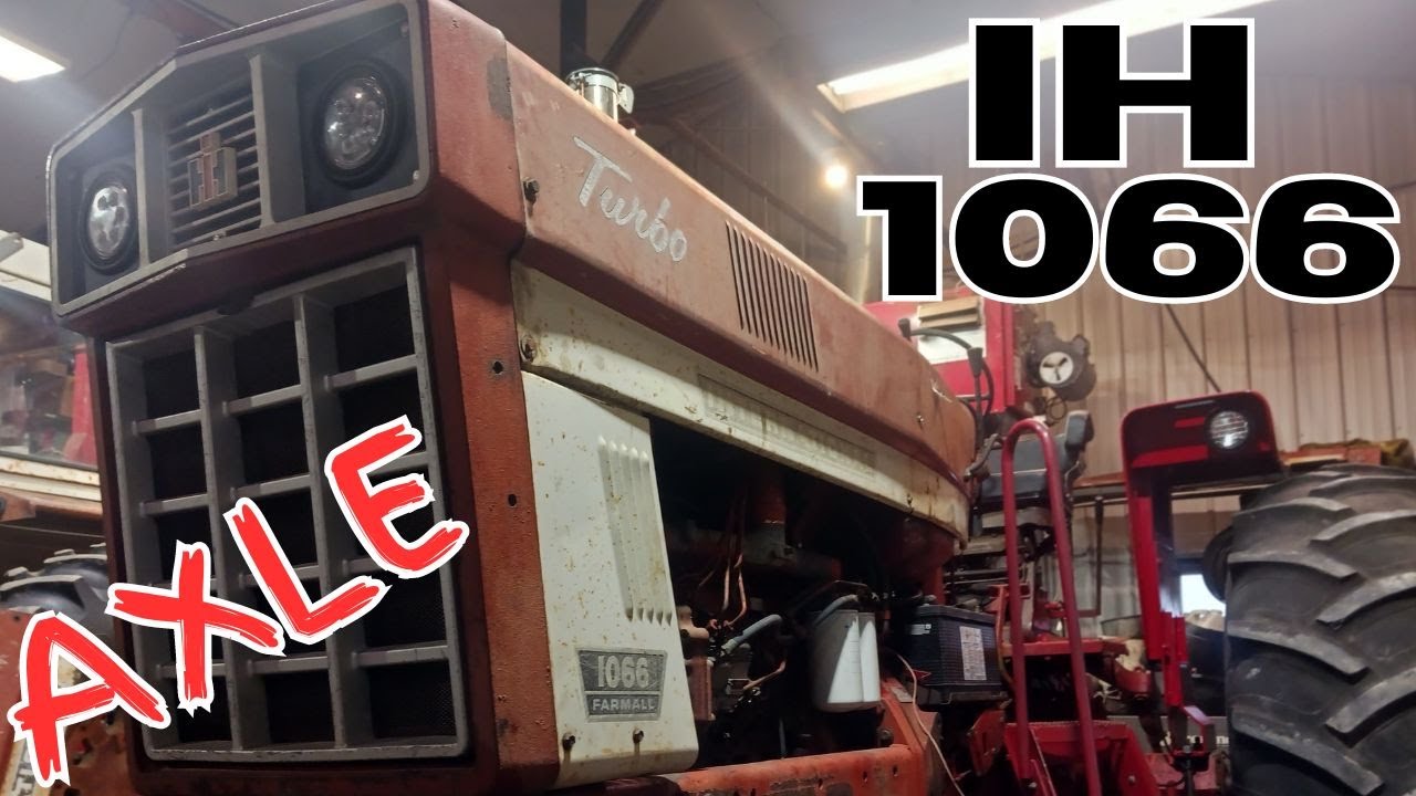 IH 1066 rear axle housing take apart