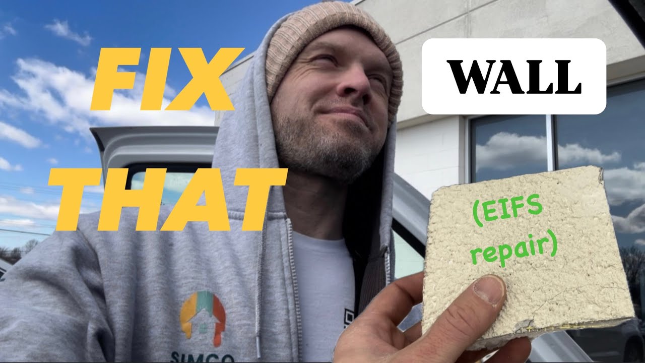 Patching and Painting EIFS Exterior Insulation and Finishing System