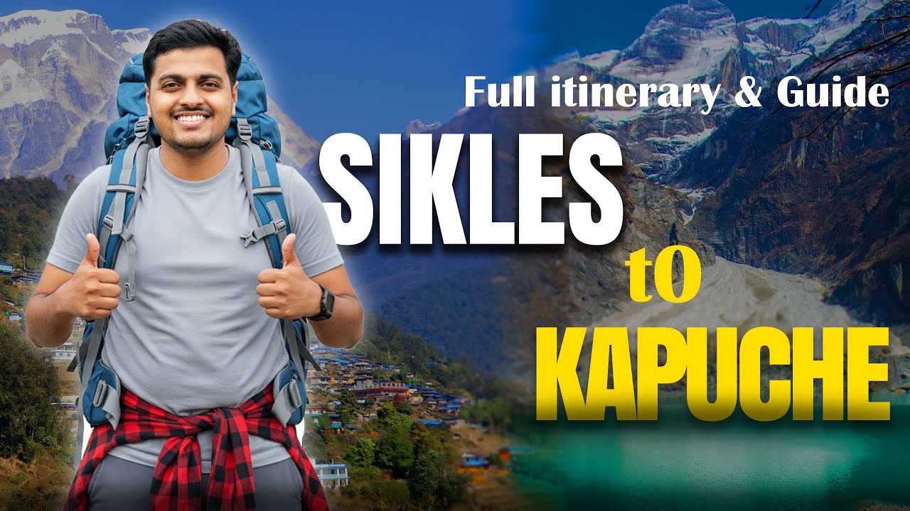 Kapuche Trek Day 1 | Sikles to Kapuche Lake | Most Beautiful Glacier Lake in Nepal