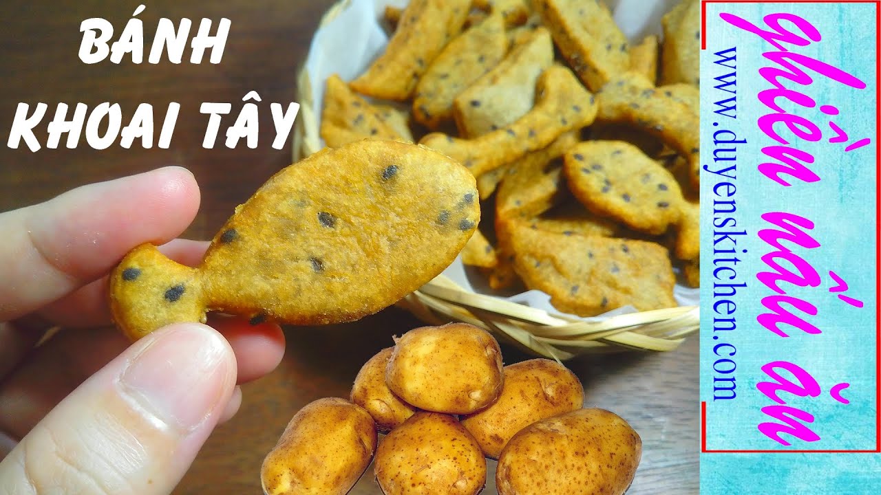 Cách Làm Bánh Khoai Tây Đơn Giản Chay Mặn Đều Dùng Được By Duyen's Kitchen | Ghiền nấu ăn