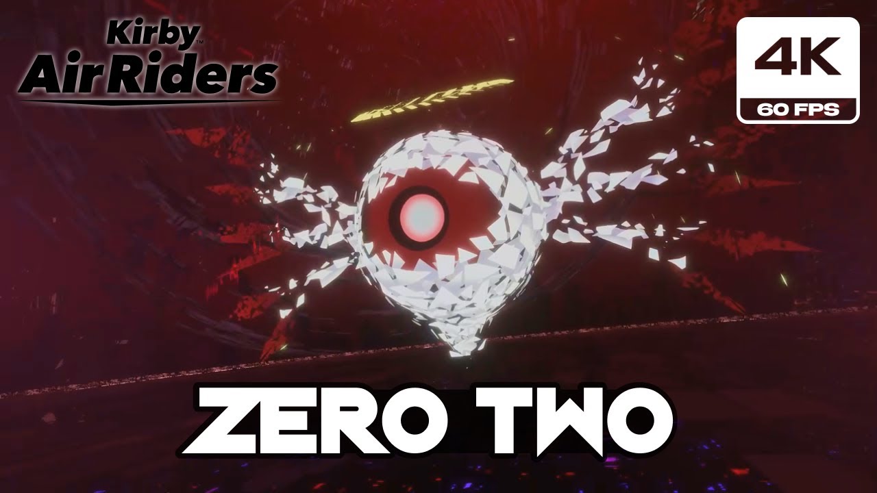 Kirby Air Riders - Zero Two Boss Fight (4K 60FPS Nintendo Switch 2)