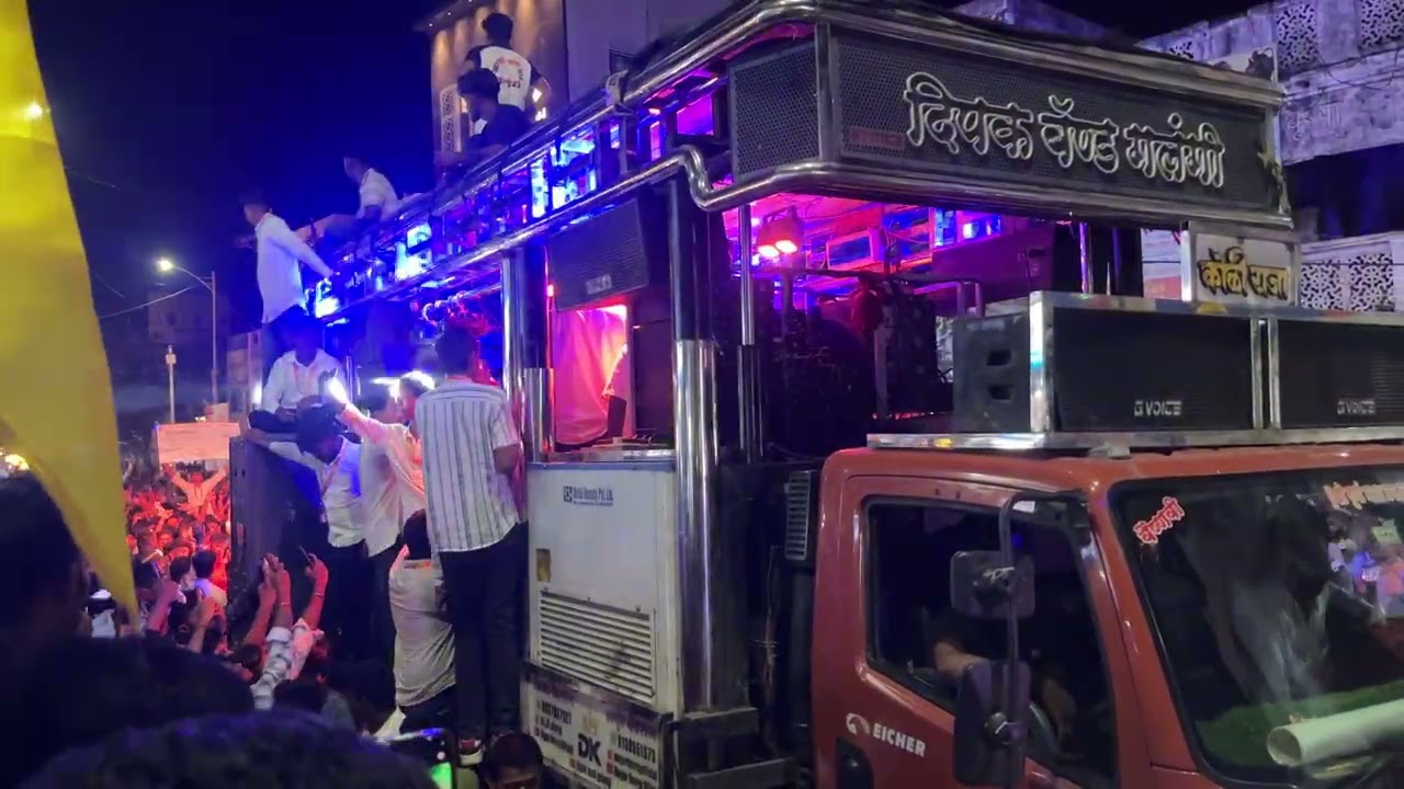 तीन बाण के धारी ❤️ || Dipak Band Galangi at Shegaon 