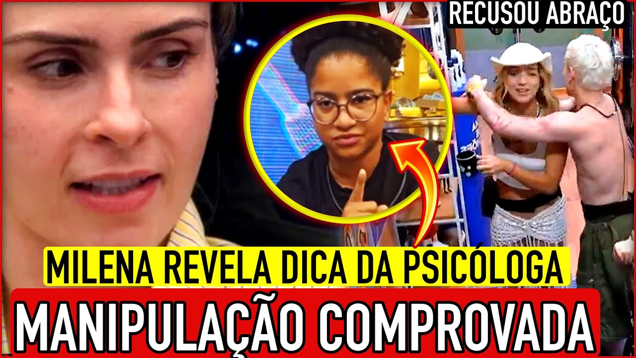 🔴BBB26 URGENTE: VAZOU O QUE A PSICÓLOGA FALOU PARA MILENA; JULIANO TENTA ABRAÇO CONSTRANGEDOR e +