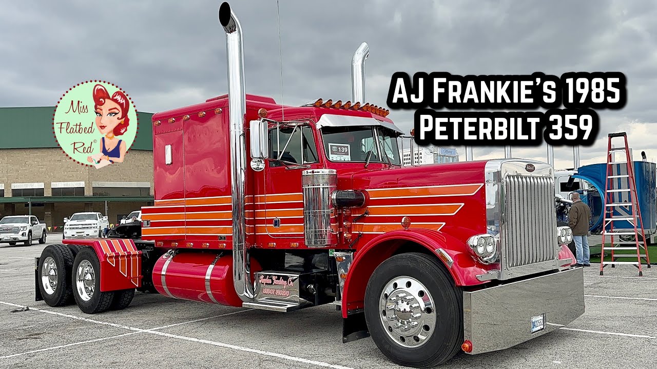 AJ Frankie’s 1985 Peterbilt 359 ‘Cash’s Hot Rod’ Truck Tour