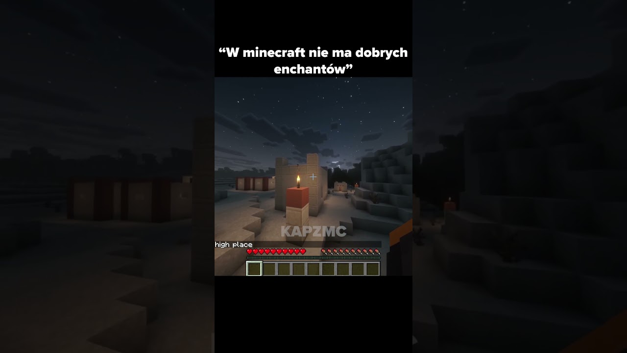 Najlepszy enchant nie ist...💀💀💀 #yosho #dancetiktok #minecraft #shorts #short