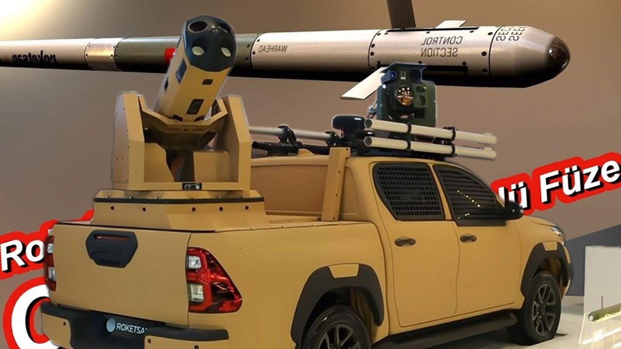 Most Genius Idea! integrate Roketsan's Cirit missile system into pickup Truk