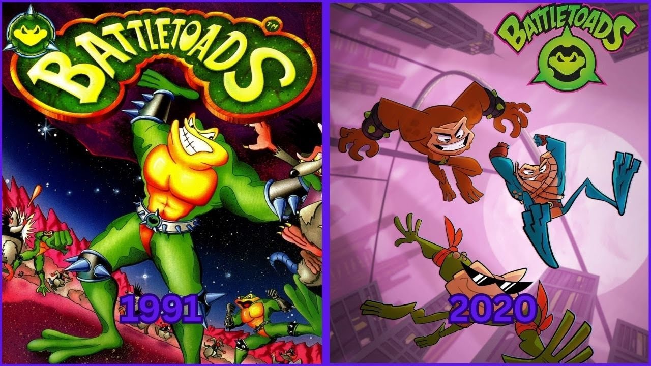 Battletoads Games Evolution 1991-2024