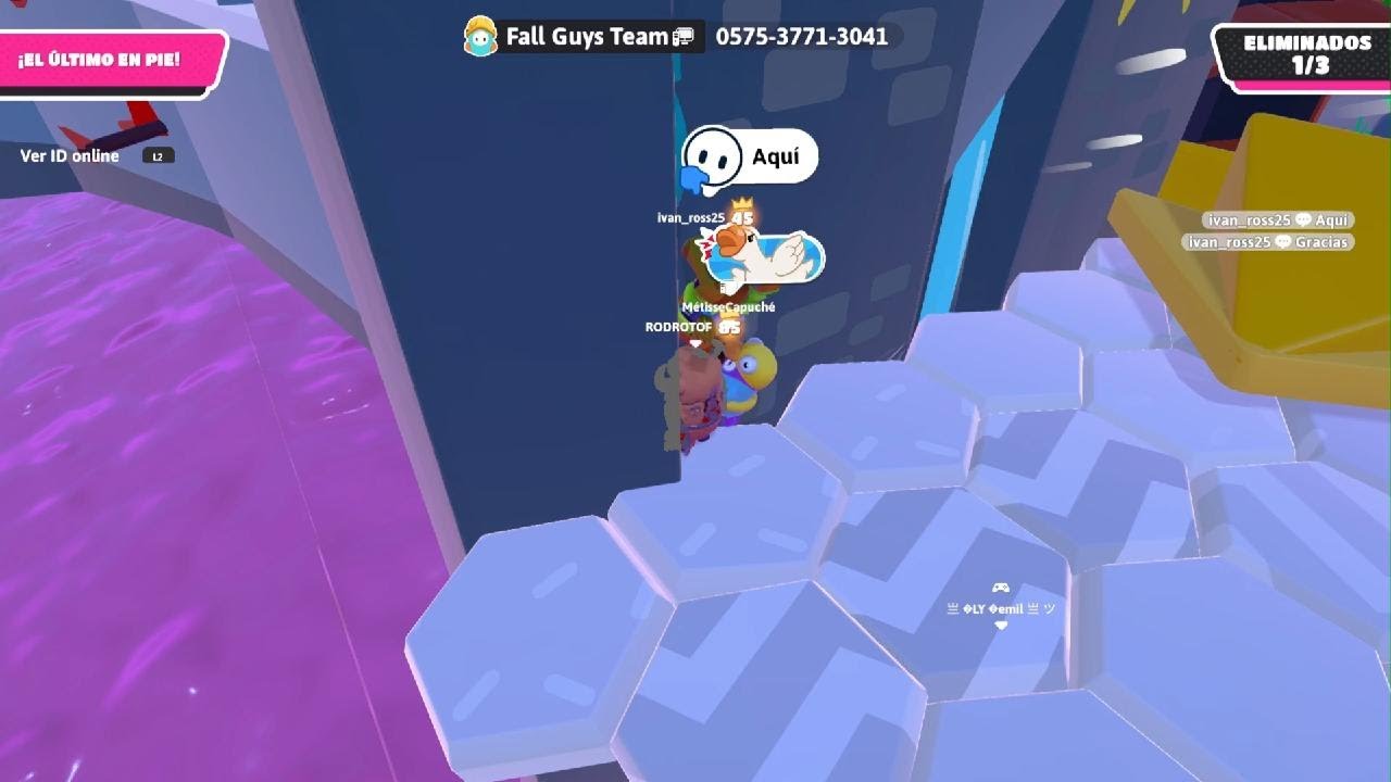 FallGuys - Campeón 17637 + Tutorial de Asedio al castillo 20 y Gooprope rodeo 33 + Tú, pa fuera 6718