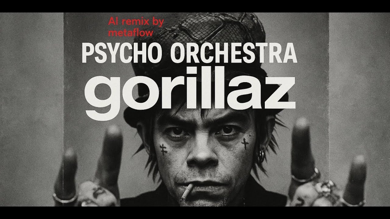 Psycho Orchestra – Gorillaz Inspired AI Album Mix  | Trip-Hop, Alt Hip-Hop