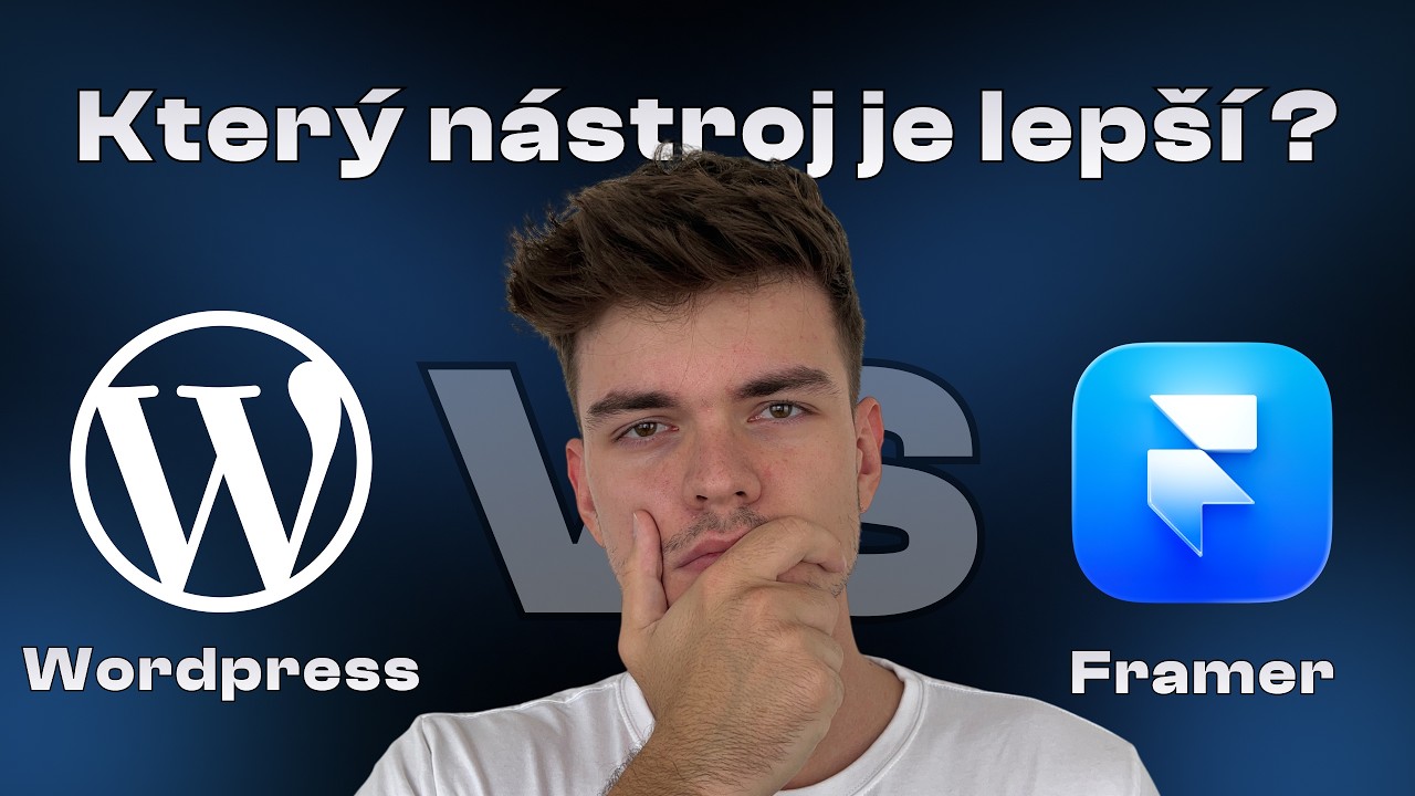 Porovnání WordPress vs Framer - výsledek mě opravdu překvapil! Kde postavit svůj web