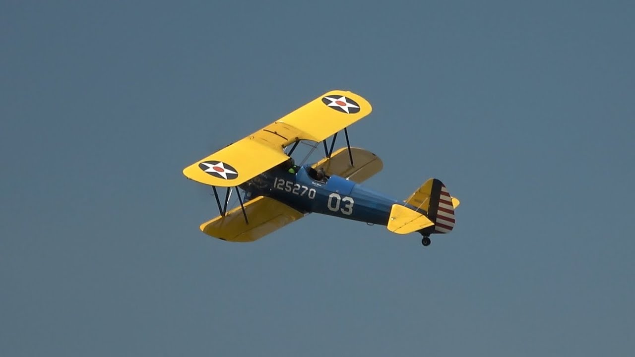 Andy's Aerobatic Stearman ride with David Brown 7/9/21