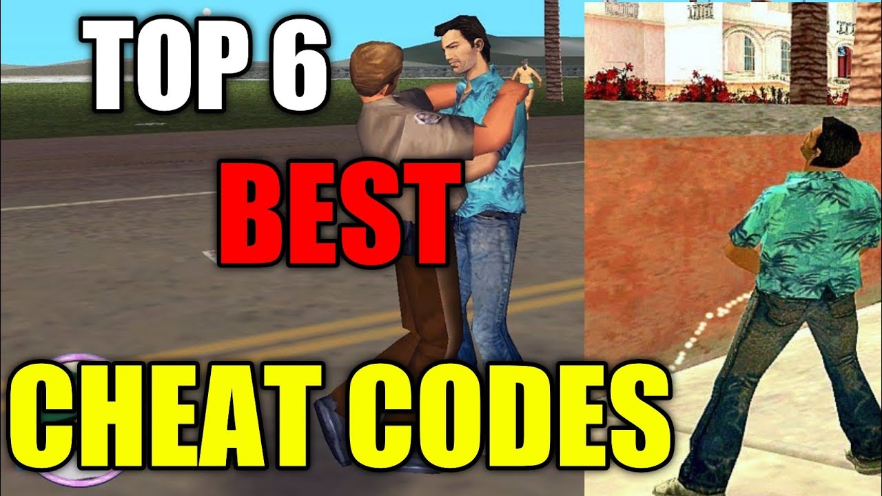 GTA Vice City Top 6 Cheat Codes ( New 2022 ) | GTA Vice City Cheat Codes | #SHAKEELGTA