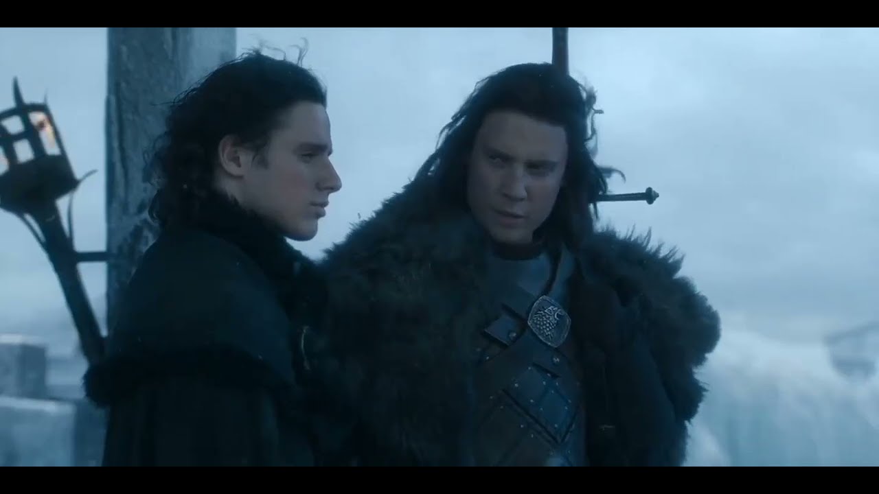 house of the drag&oacute;n 2x1 Jacaerys visita a Cregan Stark