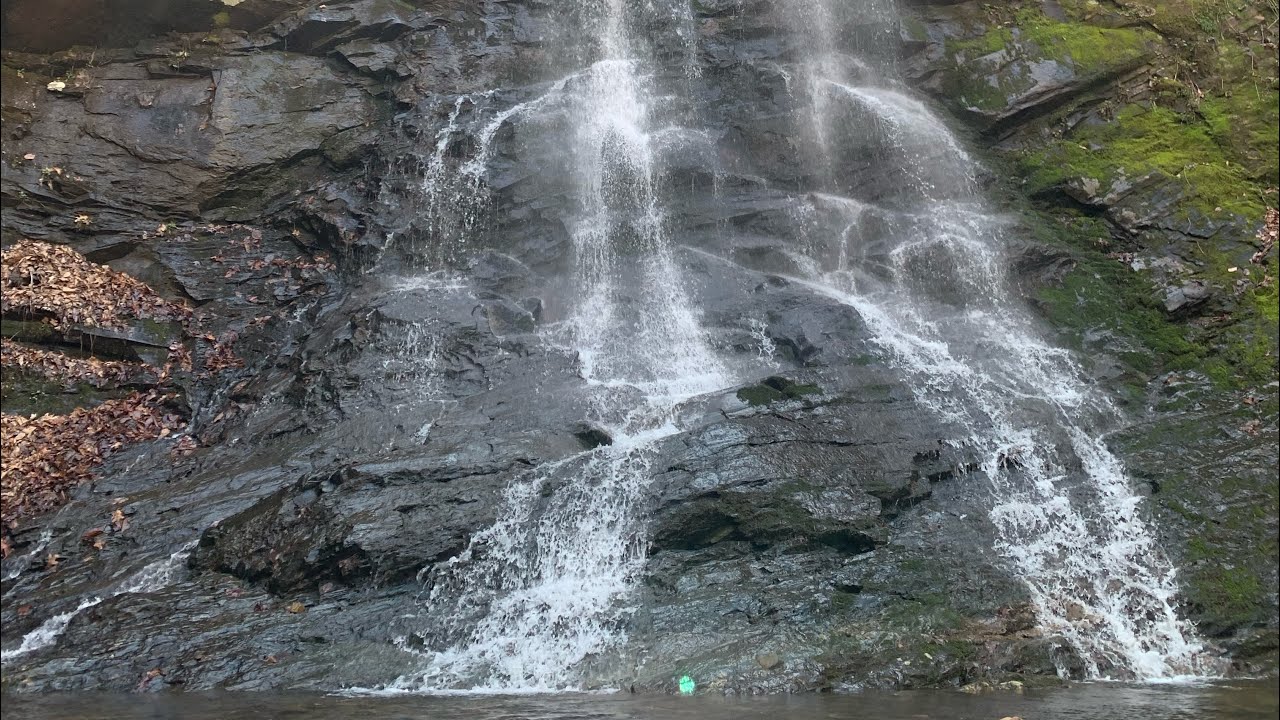 A stunning hike to a waterfall hidden in the Tennessee Mountains!