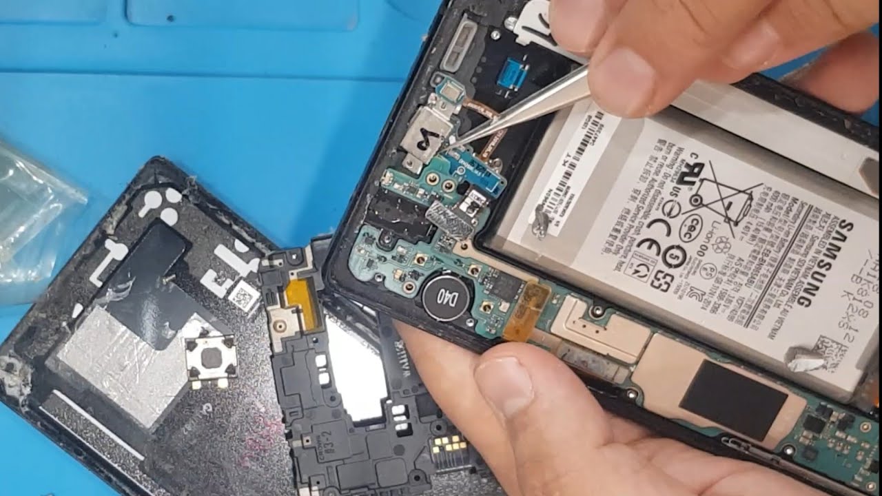 (FIXED) Galaxy Note 9|| Speaker and Battery Replacement.