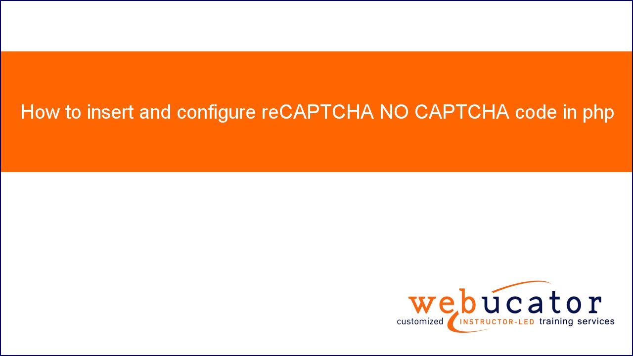 How to insert and configure reCAPTCHA NO CAPTCHA code in php