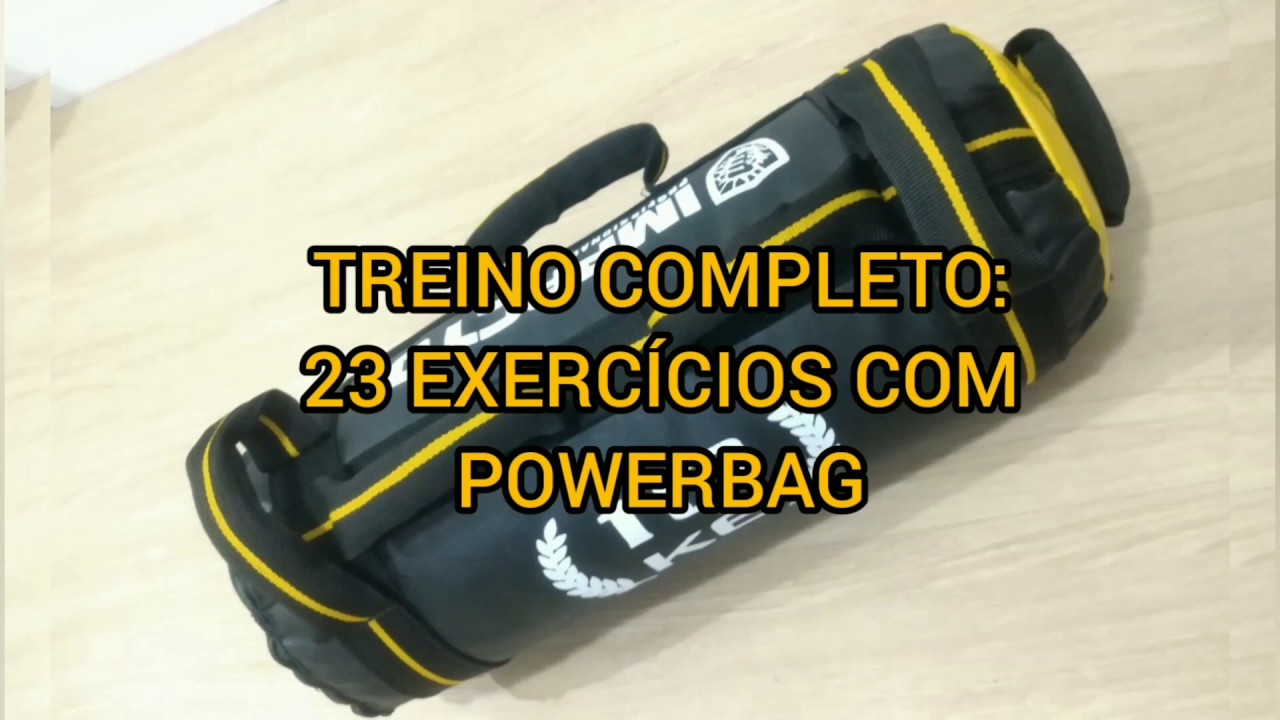 23 EXERCÍCIOS COM POWER BAG
