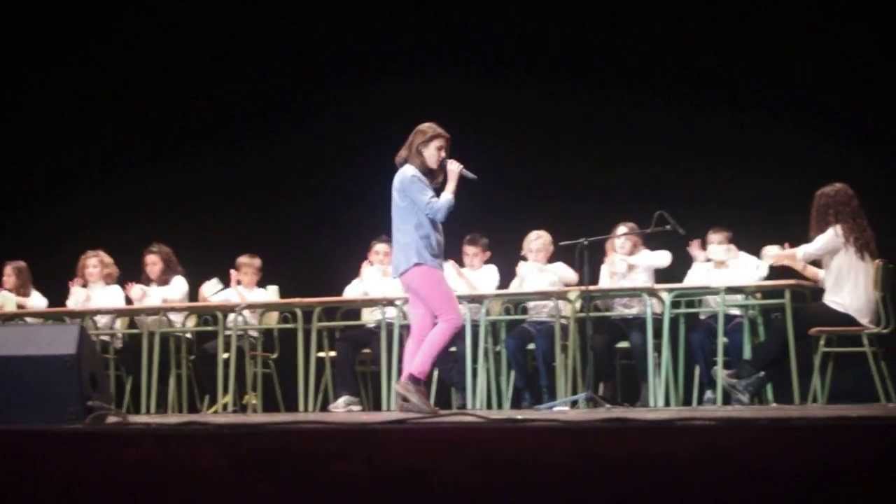 Si me voy de Paula Rojo (Cups)- Lucía Moriana, alumnado de EP y Luque (Colegio San Antonio)