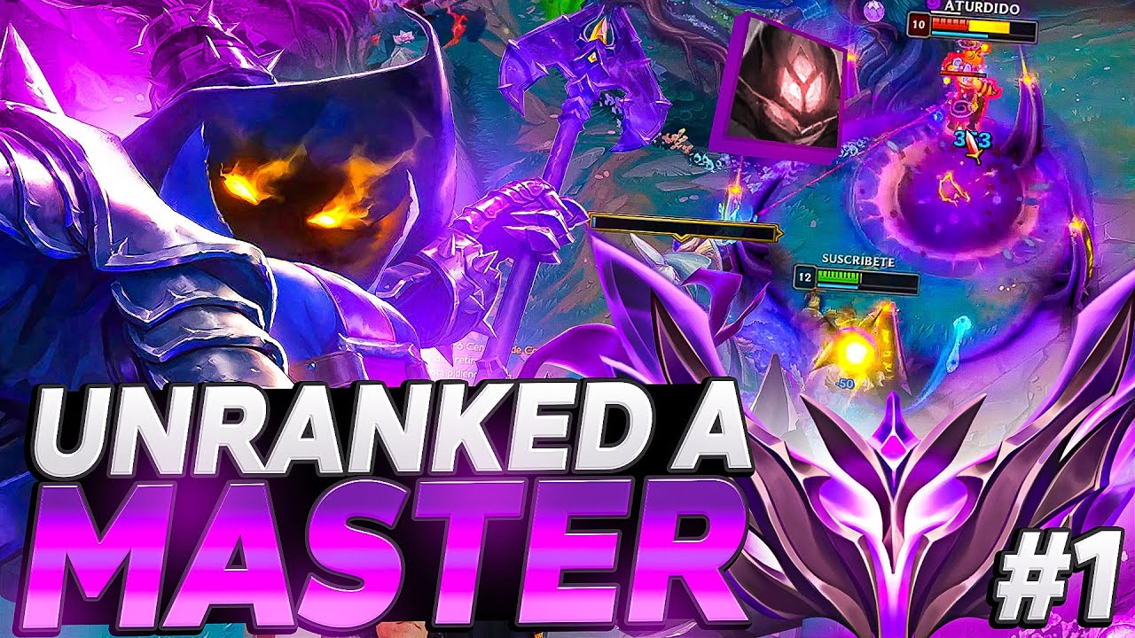 EL MEJOR UNRANKED A MASTER QUE VAS A VER EN TU VIDA (este si lo termino😂) #1