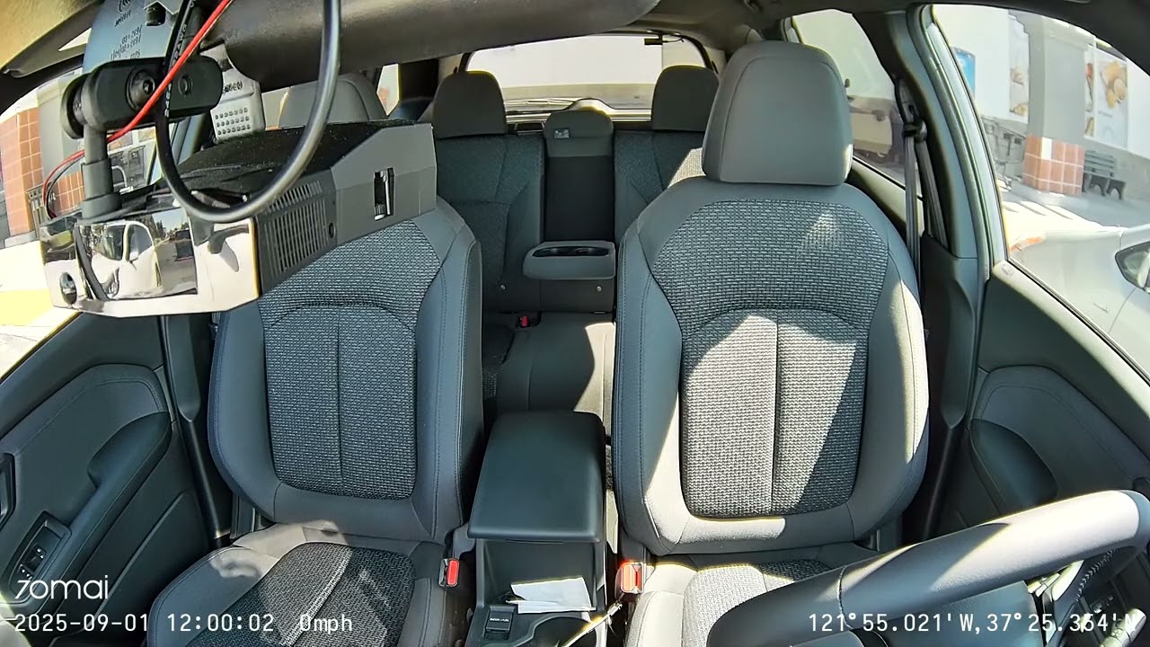 70mai T800 - Inside/Interior - Parking Mode - Lapse