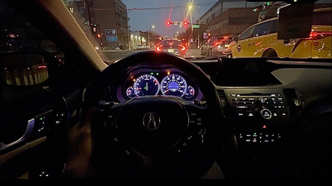 🚦NIGHT POV DRIVE AFTER WORK IN 2026 IN MY ACURA TSX 🏦🚘