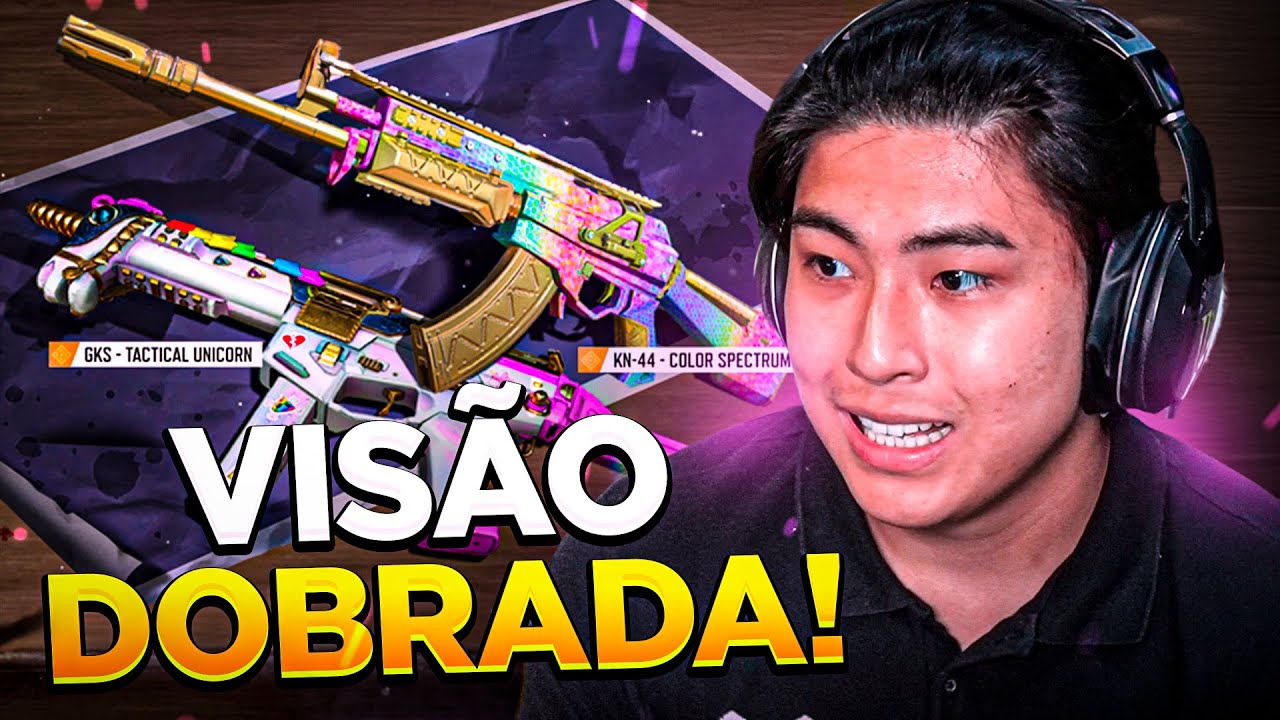 VALE A PENA ZERAR A ROLETA VISÃO DOBRADA? (DUAS ARMAS LENDÁRIAS!)