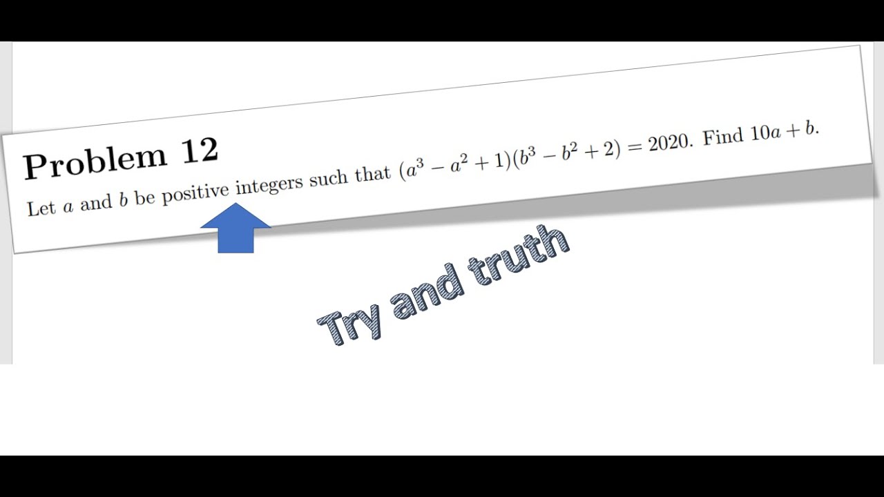 problem 12 | purple comet math meet 2020 middle schools