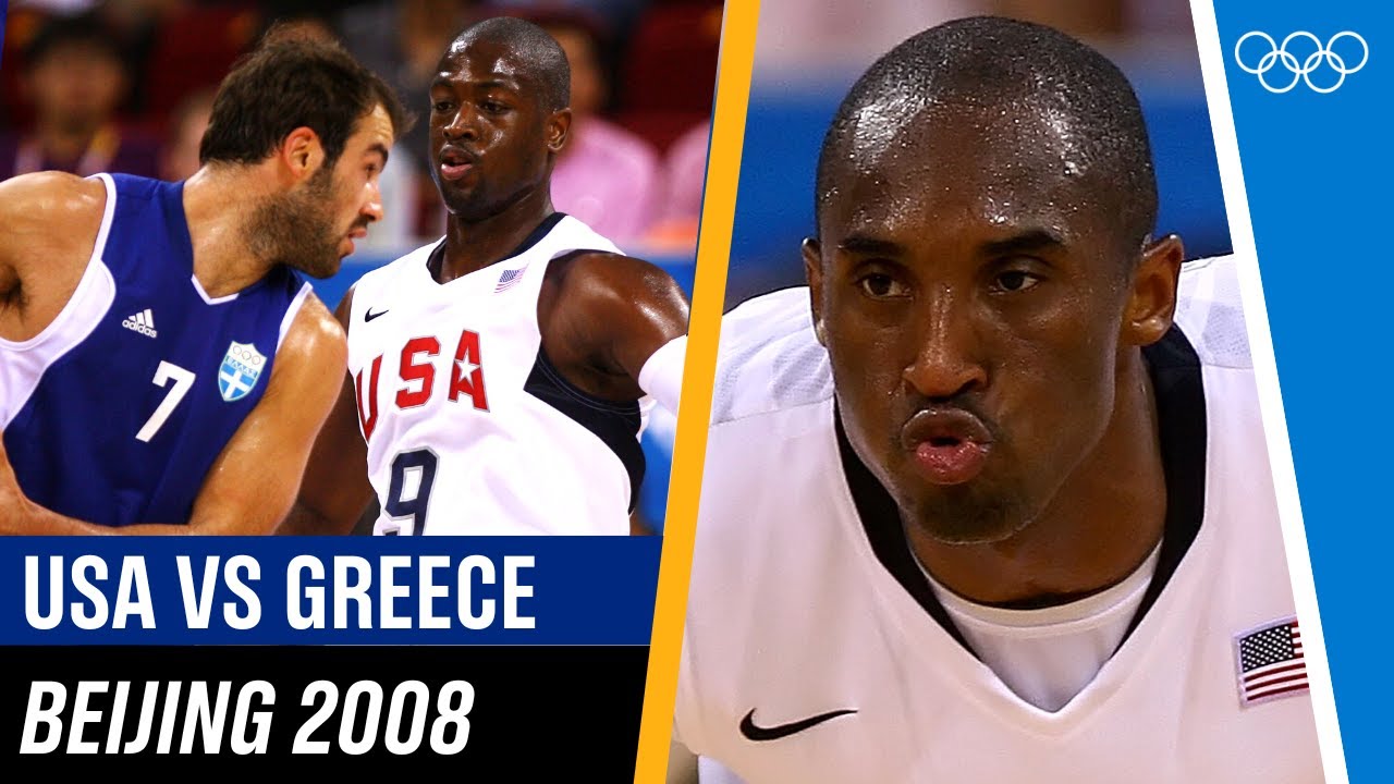 The Redeem Team 🆚 Greece | Beijing 2008 🏀 | FULL REPLAY