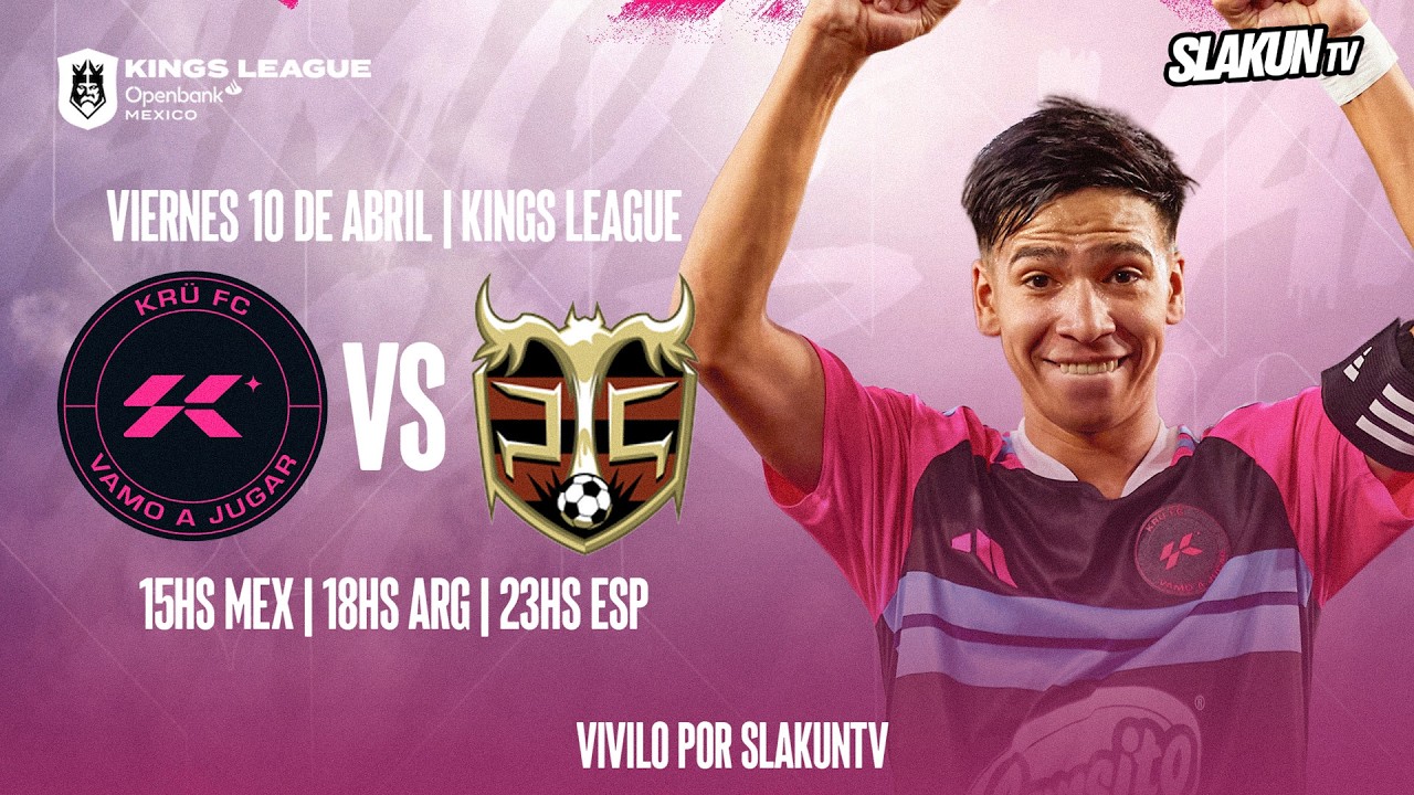 KINGS LEAGUE JORNADA 6 | KR&Uuml; FC vs PELUCHE CALIGARI | #SLAKUNTV