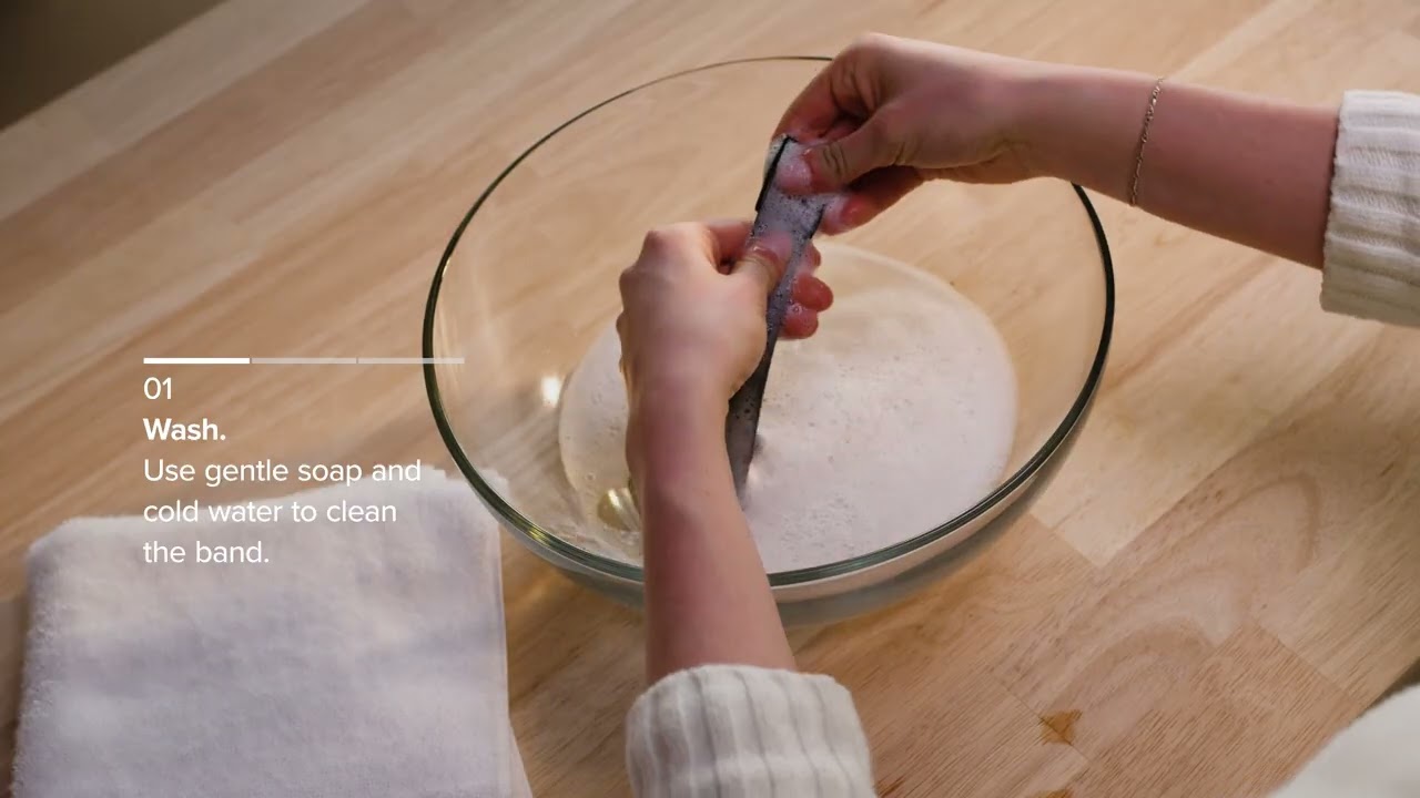 How To How to Clean Your SuperKnit Band