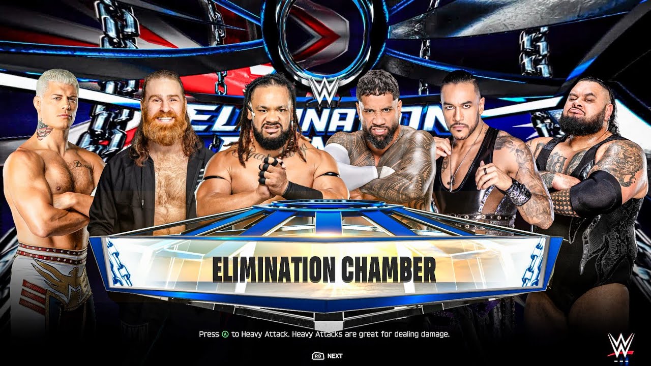 Legendary Elimination Chamber Match | WWE 2K25 Gameplay