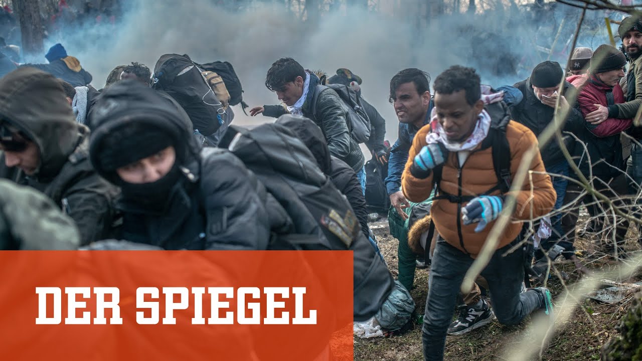 Türkisch-griechische Grenze: Stacheldraht, Gedränge, Tränengas | DER SPIEGEL