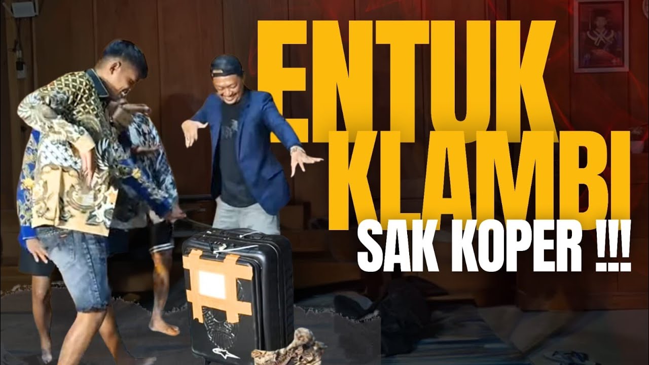 DI KIRIM BAJU SAK KOPER TEKO JAKARTA || MATURNUWUN,,,BISMILAH REYEN AKUN,