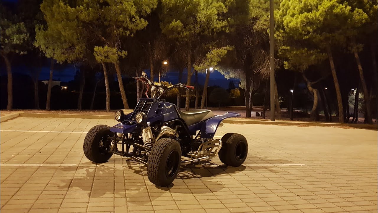 Yamaha Banshee 350 Ride At Night  ProCircuit Sound [Dark Ride]