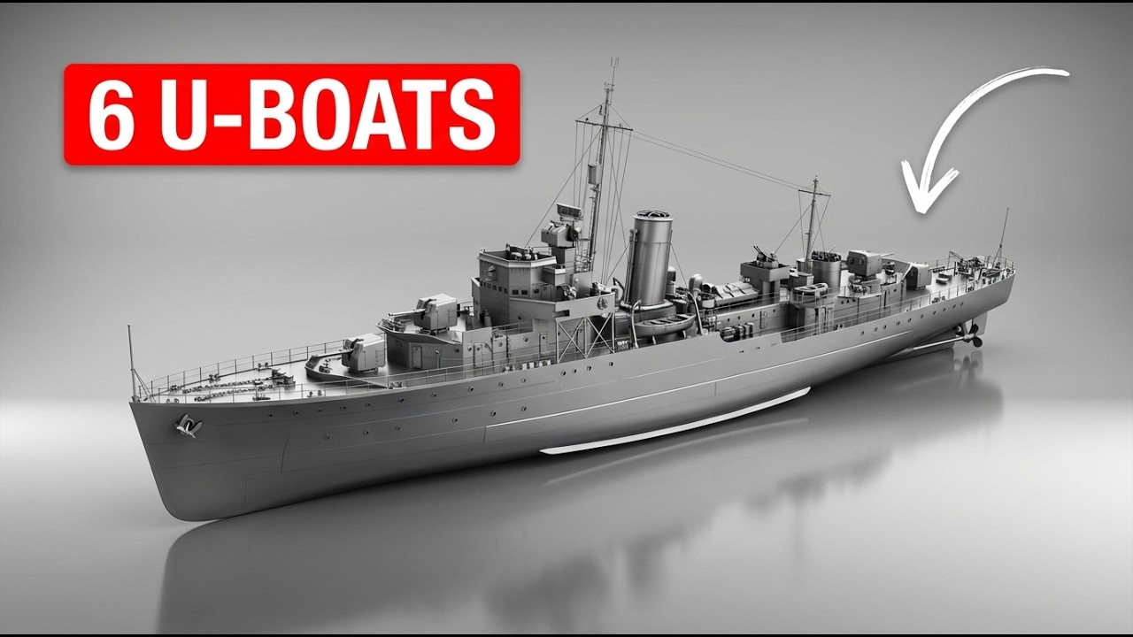 The 'Slow' British Sloop That Destroyed Six German U-Boats In A Single Trip