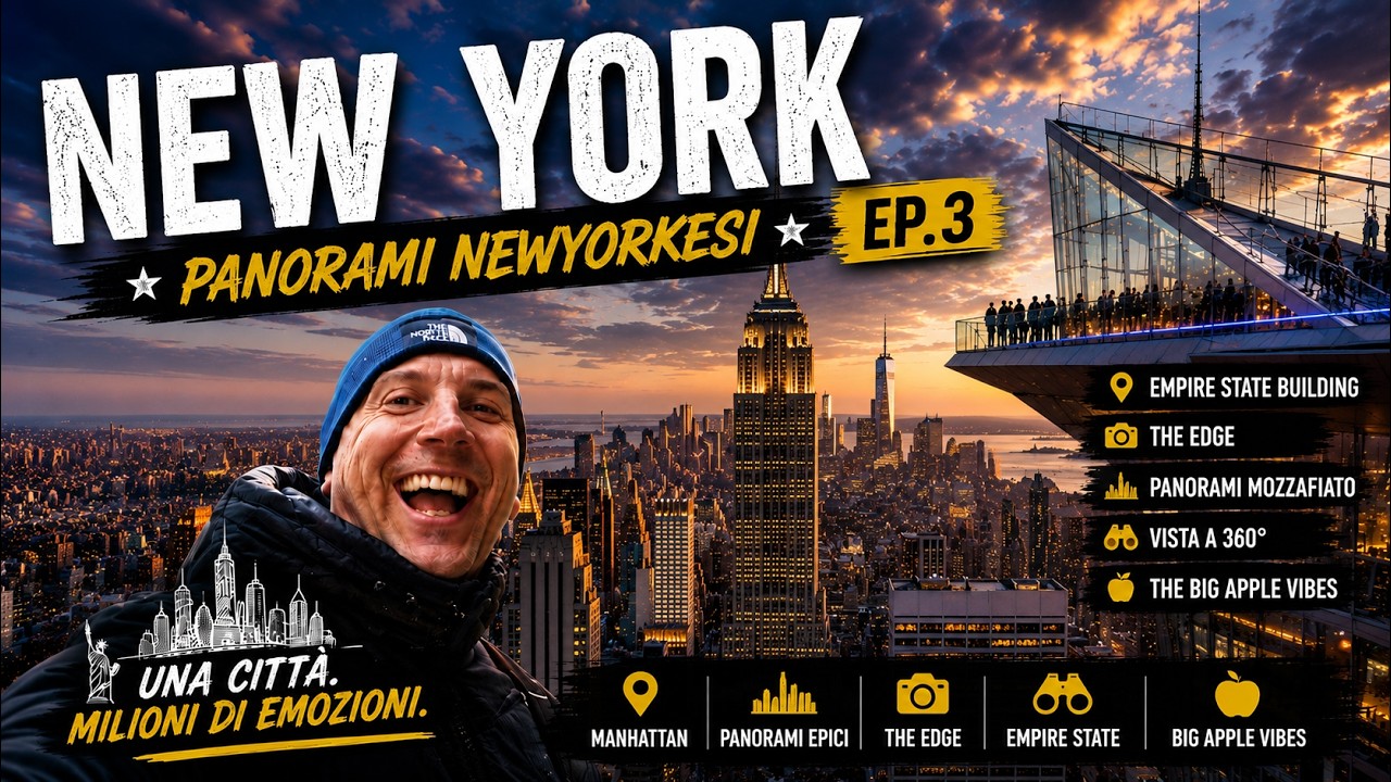 NEW YORK  EP.3 - Empire State Bulding || The Edge || High Line