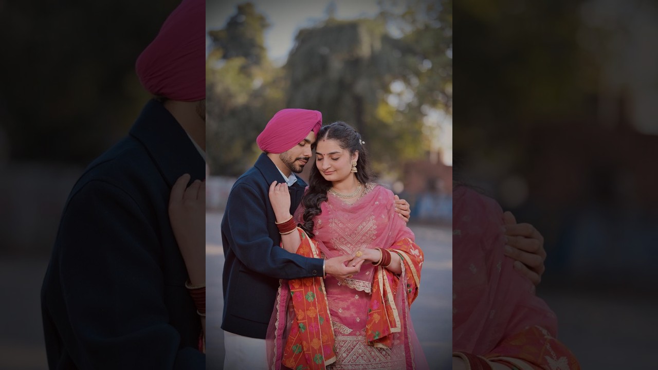Harshpreet singh With Gaganpreet kaur