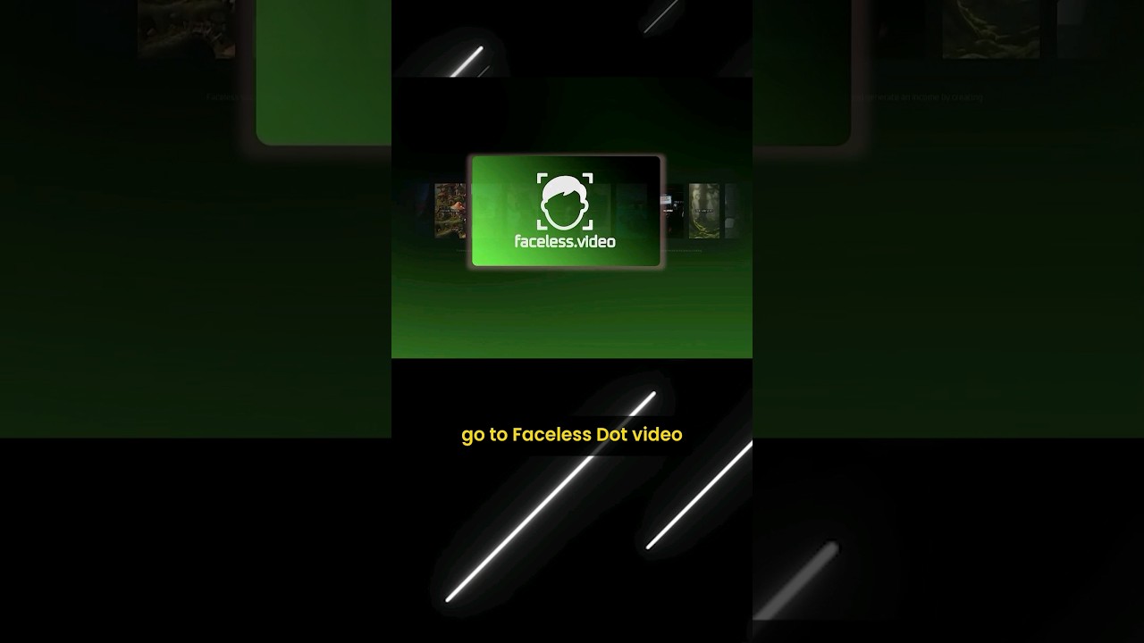 Создание контента с помощью ИИ: 100 безликих видеороликов с сайтом Faceless.video