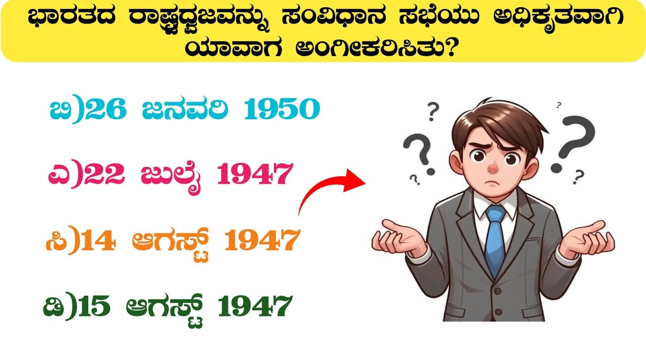 ಸಾಮಾನ್ಯ ಜ್ಞಾನ ರಸಪ್ರಶ್ನೆ | Kannada GK Questions  and Answers | Kannada GK | Quiz in Kannada