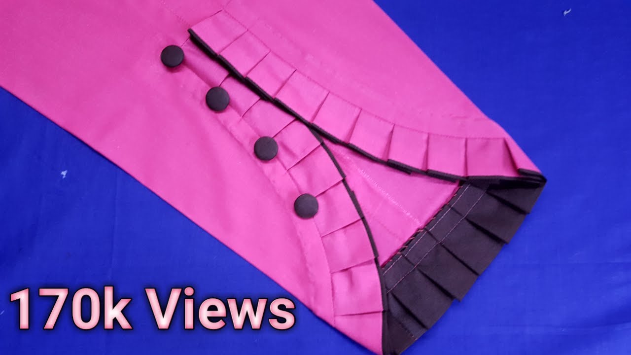 Frill Design for Pant / Trouser |Very Easy Method| Kiran Fashion Inn